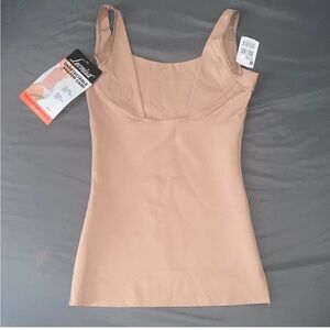 Leonisa Colombiana Shapewear Tank Top Seamless Effect Firm Compression🇨🇴